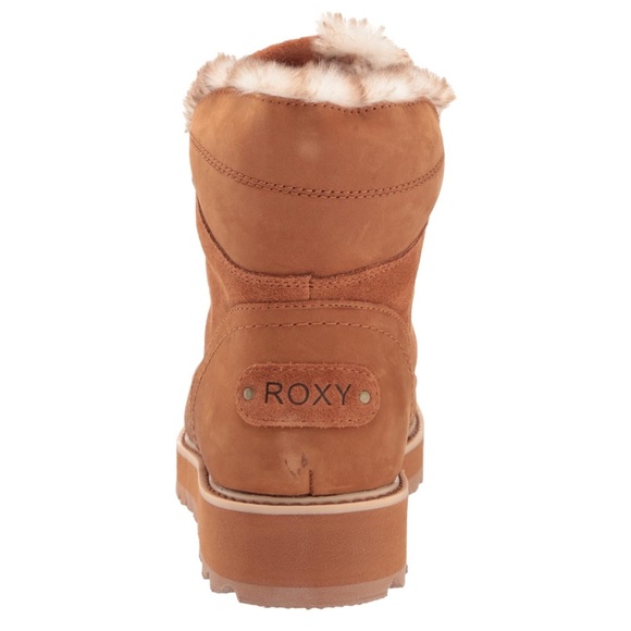 NEW! Roxy Women's Sadie Lace-up Boots - Chestnut Brown - Size 7 - Picture 5 of 6